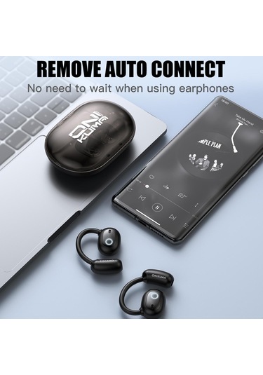 Onıkuma T25 Sport Kablosuz Bluetooth Kulaklık Siyah