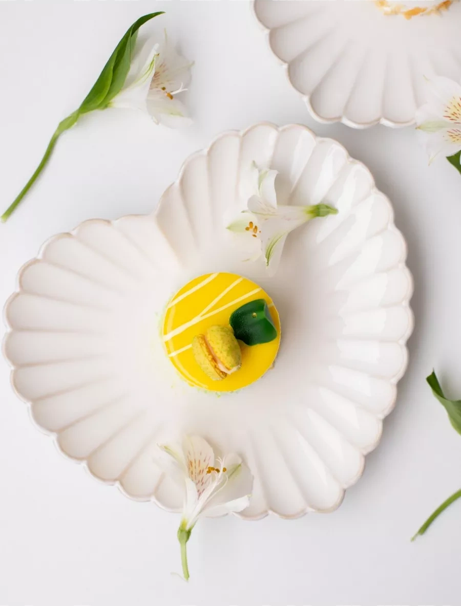 Perex Seramik Tabak Seti 2 Adet, 20 Cm 216424811 Bej