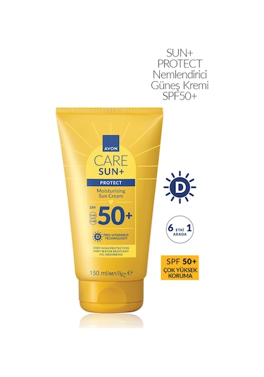 Avon Sun+ Protect Nemlendirici Güneş Kremi SPF50+ 12 x 50 ML