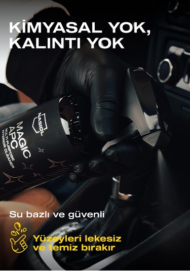 Nasiol Magic Apc Araç içi Çok Amaçlı Sprey Temizleyici 500 ML