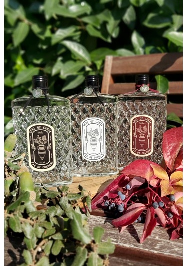 Amber Kokulu Soul Of Caria Eau De Kolonya 200 ML Özel Cam Şişe