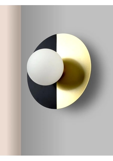 Lamplandia Duvara Monte Edilebilen Yatak Odası Ve Antre İçin Duvar Aplik Lambası. 318339330 Siyah