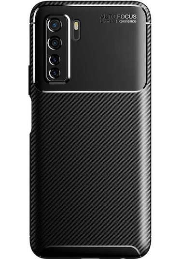 Huawei P40 Lite 5G Kilif Karbon Silikon Case 362048314