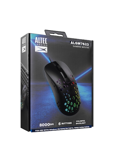 Altec Lansing ALGM7622 8000 DPI Kablolu Oyuncu Mouse