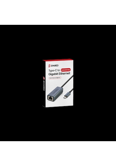 Enkado Ekd-tp45, Gigabit, Type-c To Rj45, Metal, Ethernet Kartı