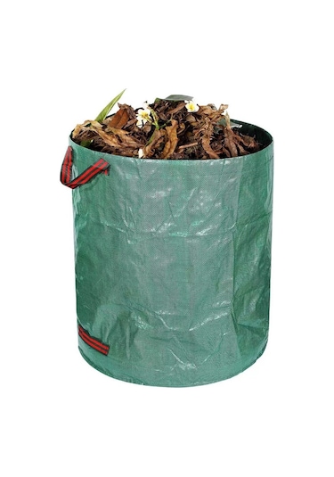 Reedark Dayanıklı 500l Bahçe Çöp Torbası - Yaprak Toplama Ve Saklama İçin Yeniden Kullanılabilir
