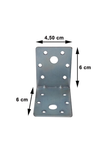 Ennalbur Gönye L Tipi No:12 5 Adet Nikel