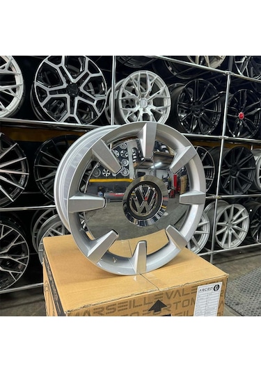 17 İnç 5x112 Beetle Disc Golf Jetta Uyumlu Gümüş Jant Modeli