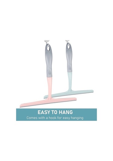 Prestigegoods Silikon Kaymaz Pencere Kazıyıcı Çok Fonksiyonlu Banyo Ev Güçlü Temizlik Cam Silecek