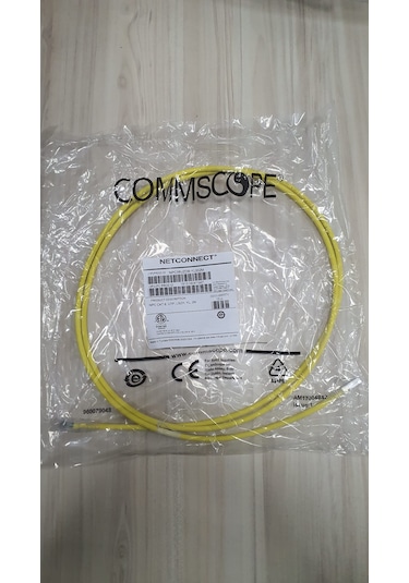 Commscope Cat6 U/utp Patch Cord Kablo 2m Sarı