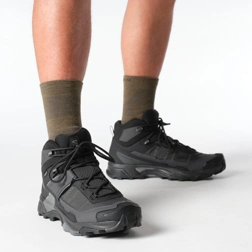 Salomon X Ultra 5 Mid Gore-tex Erkek Outdoor Botu Siyah