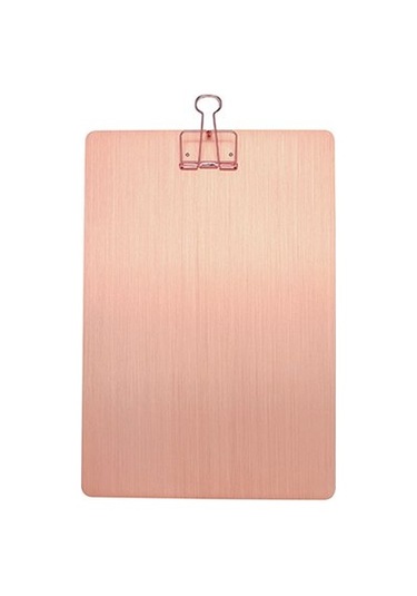 Kayigo Tiny Alüminyum A4 Clipboard Rose Rose