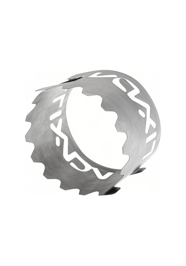 Yaleker Titanyum Çadır Çalışanı Engelleme Paneli - Hafif Ve Dayanıklı, Kamp Ve Doğa Etkinlikleri İçin Kettle Tutucu Gümüş