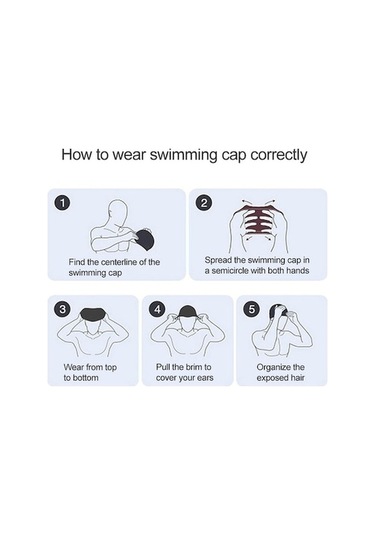 Ankatek Sones Çocuk Su Geçirmez Saç Bakımı Pu Kaplamalı Sevimli Kurbağa Desenli Yüzme Bonesi Pembe Rk Pembe Pembe