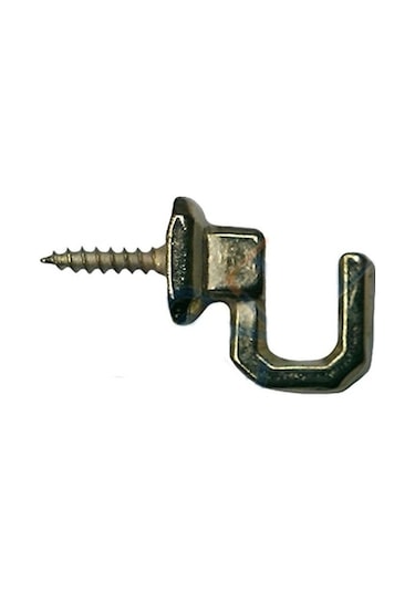 Vidalı Kanca, Askı Küçük - 15x18mm, Sarı - 1 Adet Çok Renkli