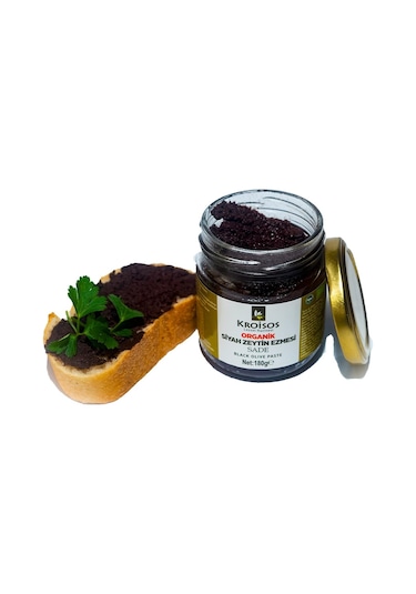 Kroisos Organik Siyah Zeytin Ezmesi 2 X 180 Gr 180 G