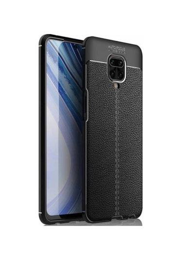 Xiaomi Redmi Note 9S Kılıf Zore Niss Deri Desenli Silikon Kılıf
