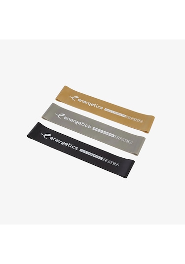 Energetics Mini Bands Set Pro 1.0 Unisex Siyah Antrenman Aksesuarı 410588 Siyah