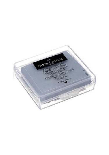 Faber Castell Plastik Kutulu Gri Hamur Silgi 18'li Paket