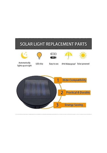 Bloomnest 2 Paket Su Geçirmez Güneş Enerjili Fenerler, 3,15 Yuvarlak Fenerler, Açık Hava Uyumlu, Led Işıklar Asorti Çok Renkli