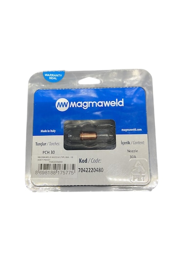 Magmaweld Minicut Nozzle Tıp 30a Plazma Sarf Malzeme - 1 Adet