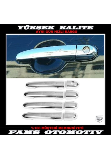 Hyundai Accent Era Krom Kapı Kolu 4 Kapı 2006 Üzeri P. Çelik