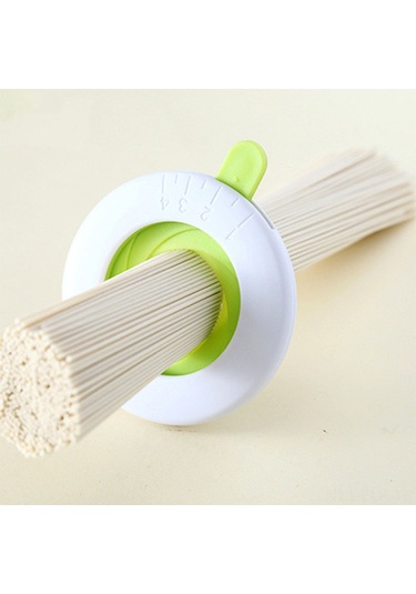 Xindoker İçin Ayarlanabilir 1-4 Kişilik Pasta Miktar Ölçer, Çeşitli Makaron Ve Erişte Miktarını Doğru Hesaplar, Pratik Mutfak Gereci Yeşil