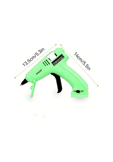 Honeybeeshop Kablosuz Sıcak Tutkal Tabancası Sarı Usb Şarj Edilebilir 30 Çubuk Plastik Tasarım Dıy El Sanatları