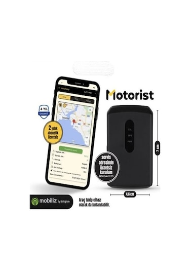 Motorist ,atv,karavan,utv,karavan Motosiklet Takip Cihazı