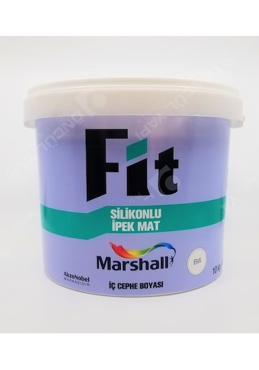 Marshall Fit Silikonlu Ipek Mat Silinebilir Iç Cephe Boyası 10 Kg