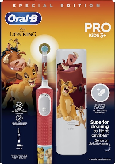Oral-B Vitality Pro Lion King Özel Seri Çocuklar İçin Şarj Edilebilir Diş Fırçası