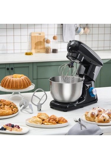 Karaca Multichef Stand Mikser Shiny Black Mutfak Şefi 1900w 5,5 L
