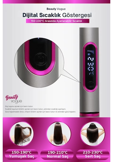 Beauty Vogue Ultra Saç Düzleştirici