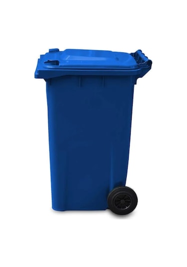 Mck Mavi Plastik Çöp Konteyneri 240 Litre Konteyner - A+ Isıya Mavi