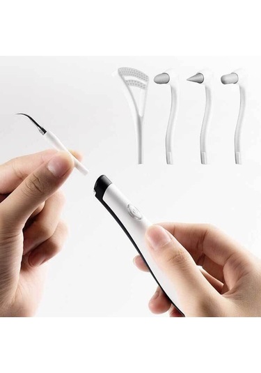 Sones 2319-s-51 Ev Tipi Sonik Ölçekleyici Taşınabilir Diş Bakım Aleti Diş Temizleme Aleti, Renk: Mavi Siyah