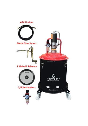Gaptools GP-35A1 Havalı Gres Pompası 50:1 35 L