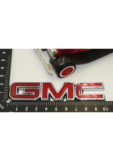 Gmc 3m 3d Krom Abs Bagaj Logo Arma