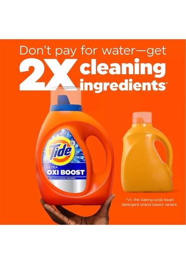 Tide Ultra Oxi Boost Sıvı Çamaşır Deterjanı 94 Yıkama 3.9lt Diğer