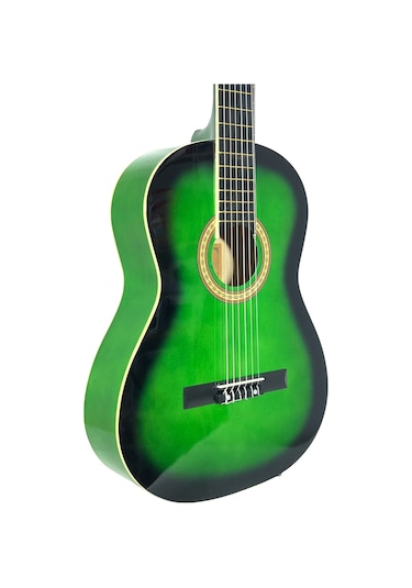 Victor Klasik Gitar Seti Yeşil Renk