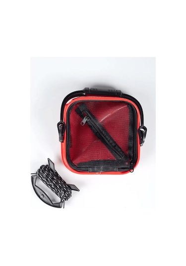 Shufa Katlanabilir Balıkçı Kovası Fonksiyonel Taşınabilir Yem Kovası