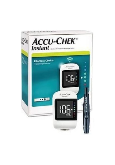 Accu-Chek Instant Şeker Ölçüm Cihazı + Delme Kalemi