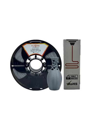 Filamark Pla Plus Filament Gümüş 1.75mm 1kg-4240