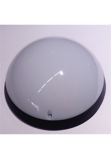 Mutlusan Dolunay Tavan Armatürü Ip54 Siyah Çerçeve Siyah