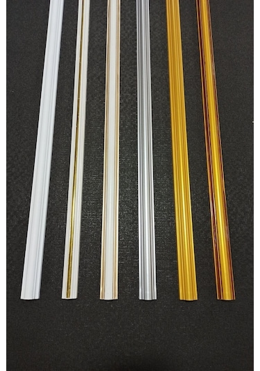 Decozza 4 Cm Altın Birbirine Geçmeli Duvar Çıtası Dgk-104