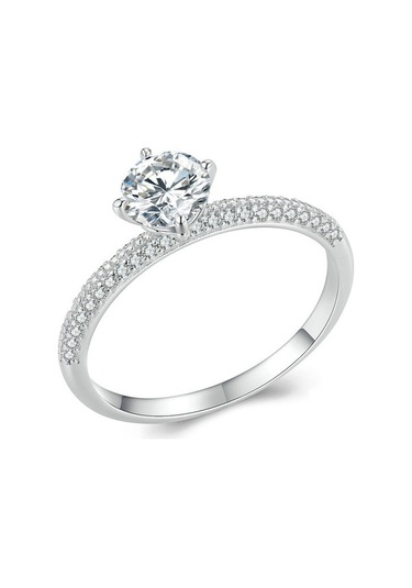 Fastbuy Altın Plated Msr008 S925 Ayırıcı Moissanite Zirkonya Beyaz Takı No.8 Çok Renkli Çok Renkli