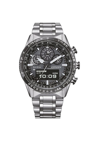 Citizen Jv2006-55h Eco-drive Erkek Kol Saati Metalik Gri