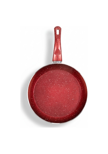 Bonetti Granit Tava - 24 Cm Kırmızı Kırmızı