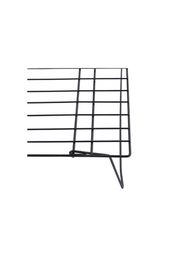 Youmex 13 İnç Demir Üç Katlı Pasta Bisküvi Pişirme Rafı - Hızlı Soğutma, Katlanabilir Ayaklar, Çok Amaçlı Kullanim Siyah