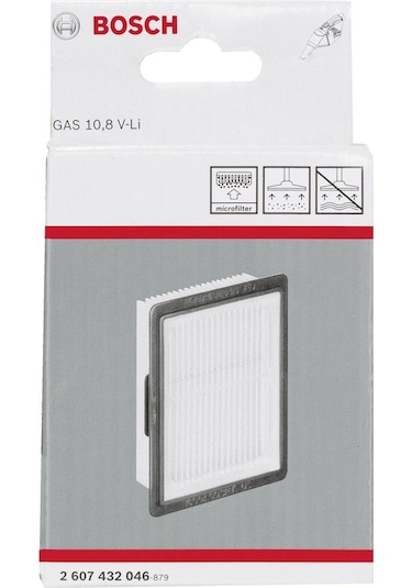 Bosch GAS 10.8 V-LI Polyester Kanallı Filtre - 2607432046
