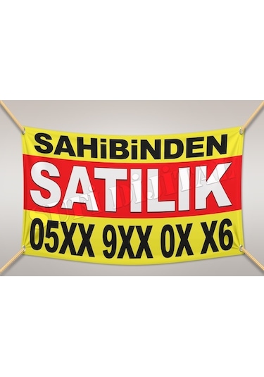 Sahibinden Satılık Branda Afiş Pankart 440 Gr Çin Branda